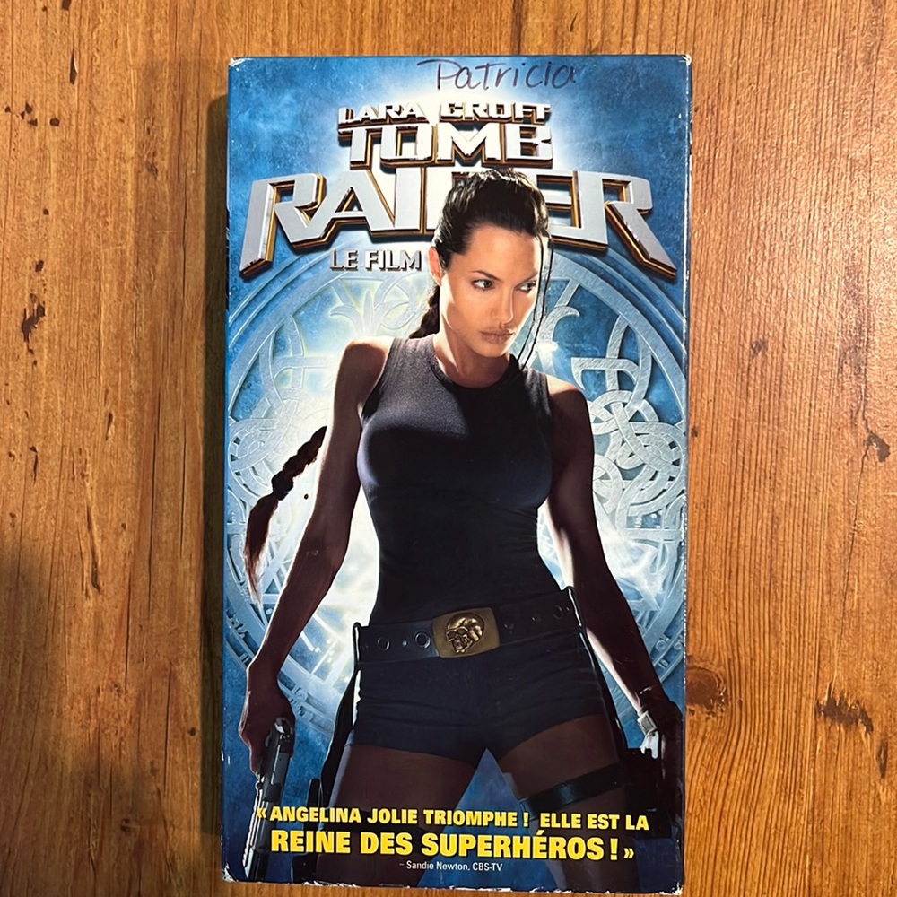 Lara Croft: Tomb Raider VHS